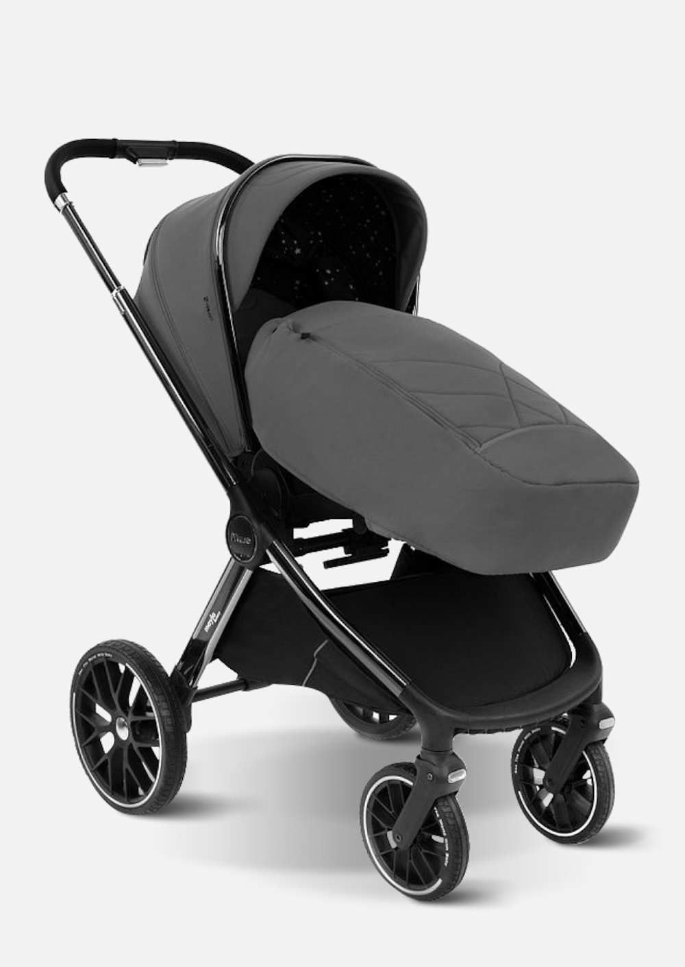 Pituso Коляска 2 в 1 Mayla Luxury Dark Grey