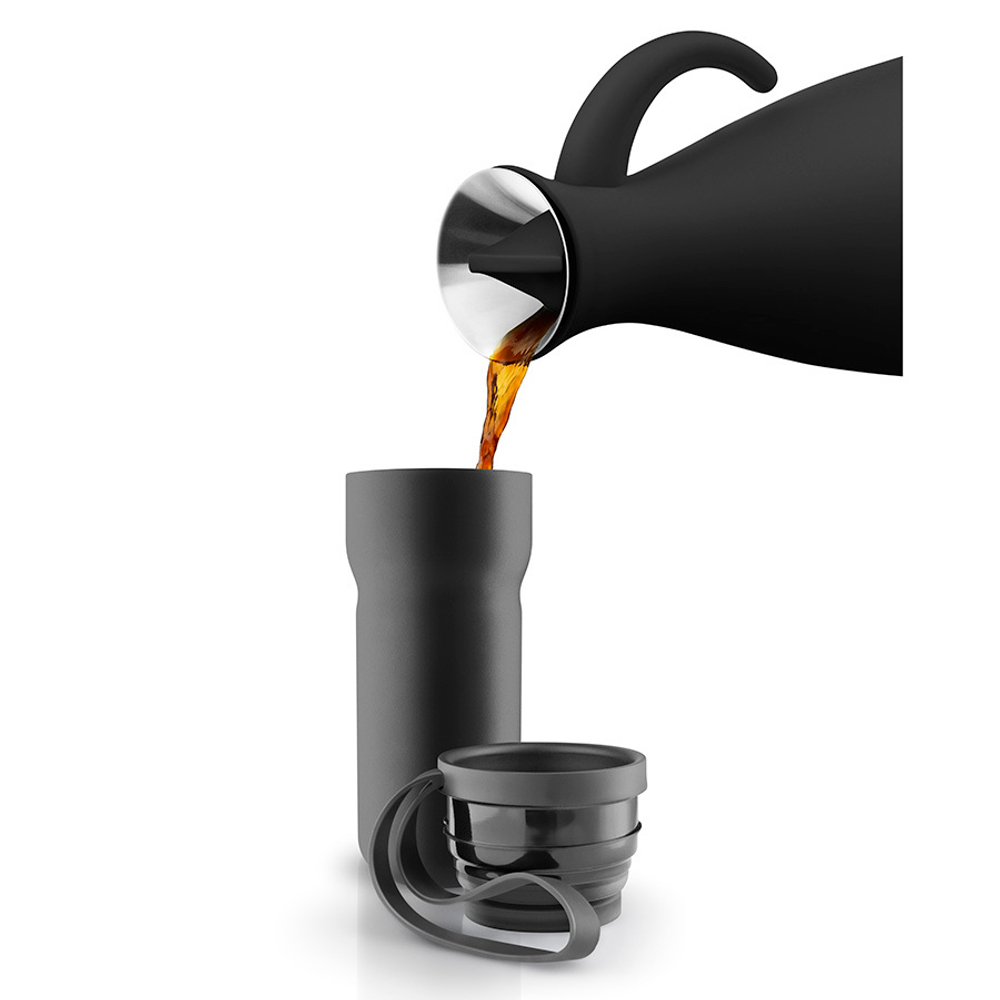 Термокружка nordic kitchen, 350 мл, черная