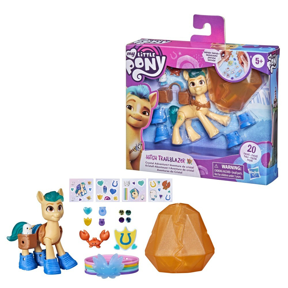 My Little Pony - пони с аксессуарами Hitch Trailblazer./ артикул F1785 F3606 / GTIN 5010993899746