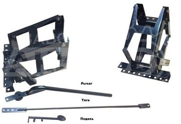 Навеска задняя на кузовной адаптер АК-1