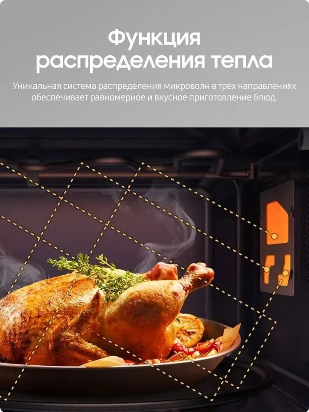 Встраиваемая микроволновая печь Samsung MS20A7013AB/BW