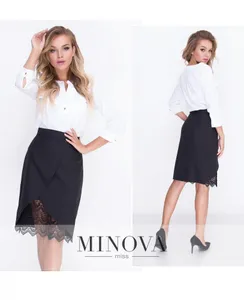 Юбка 1048-черный Minova