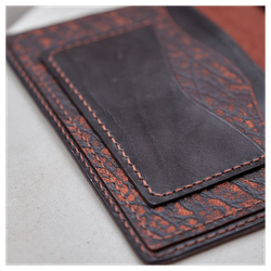 Обложка для документов «Городские мотивы» оранжевая