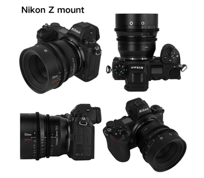 Объектив 7Artisans 50mm T2.0 Nikon Z