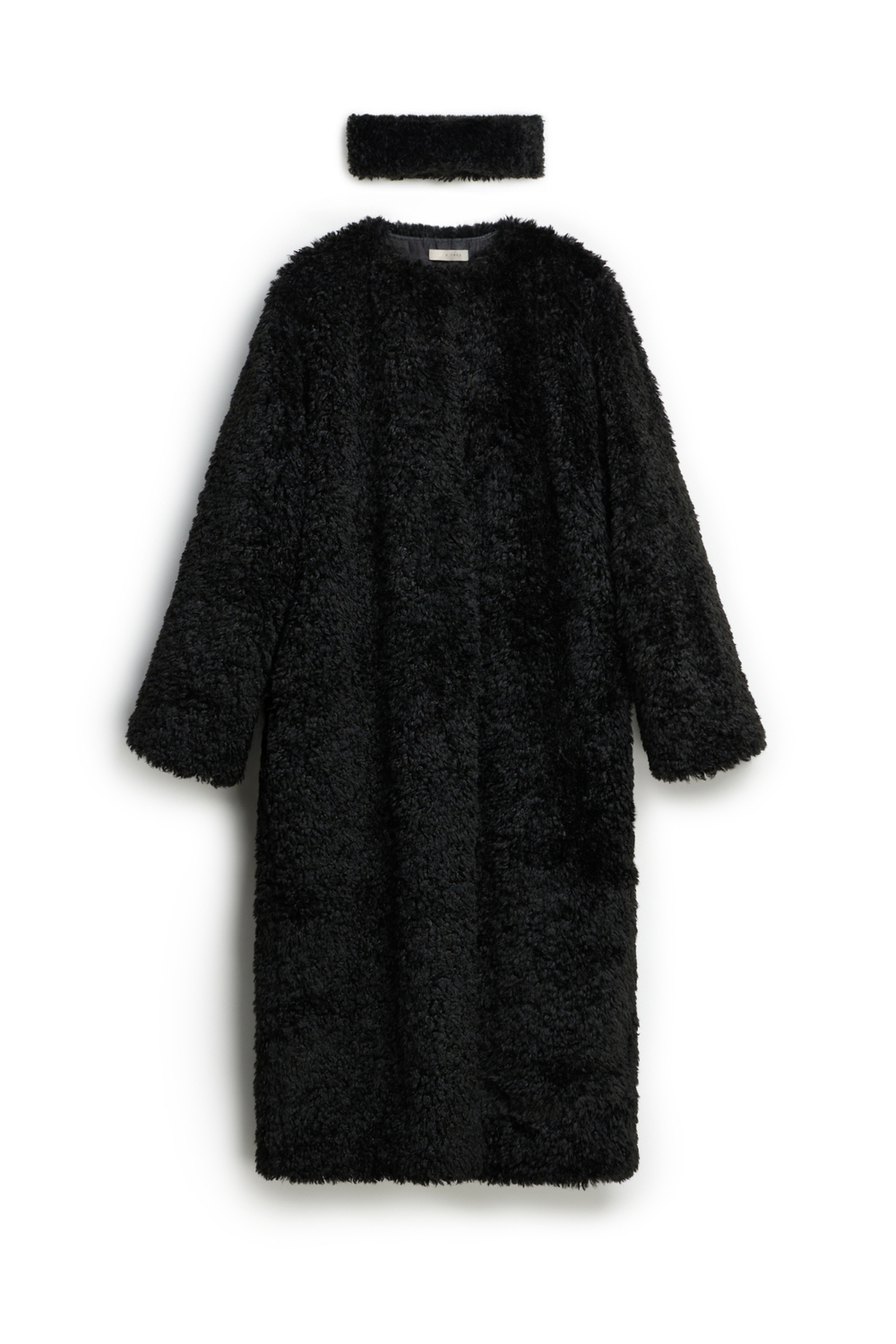 Шуба Curly Black