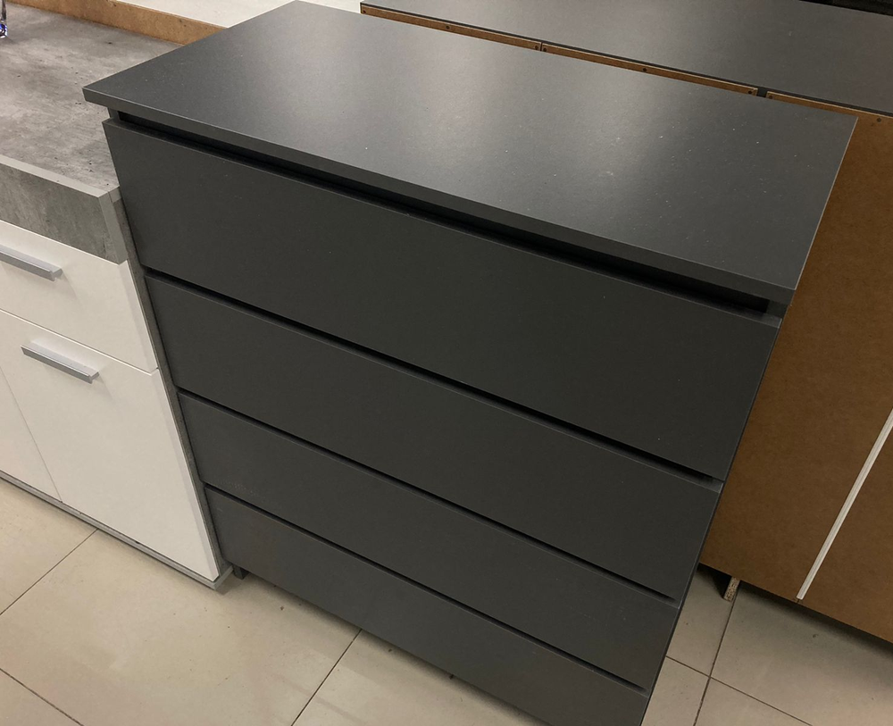 Комод Мори МК 800.4 Графит