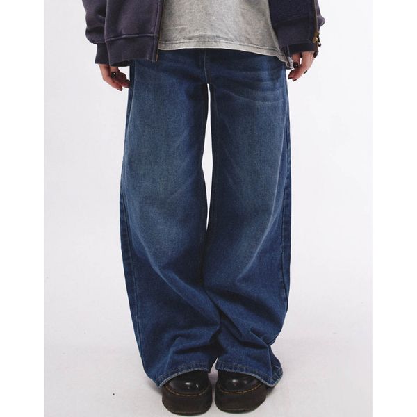 Джинсы багги синие - фото 6