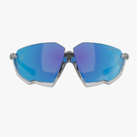 Спортивные очки c диоптриями Scicon Aerojet Titanium Sunglasses Crystal Gloss Multi Mirror Blue + Rain Clear Lenses