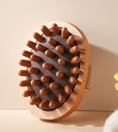 Массажер для тела, дерево