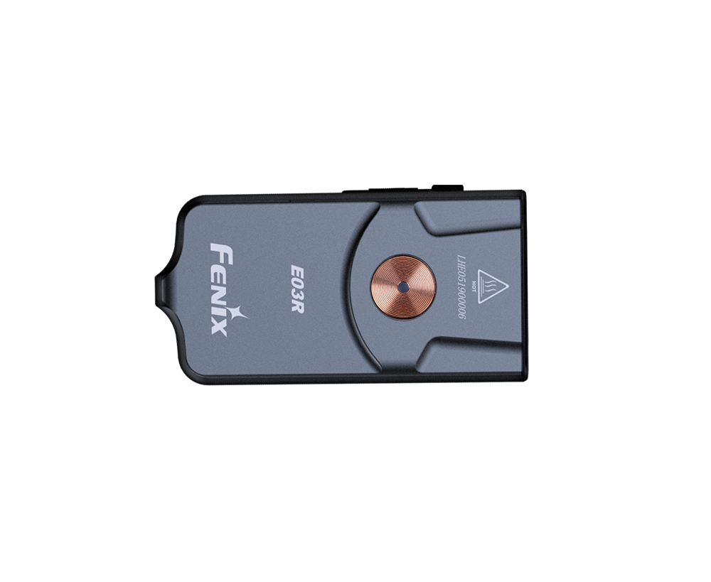 Фонарь Fenix E03R, серый