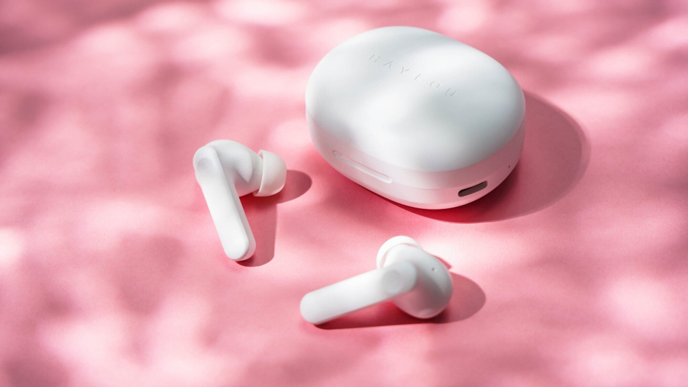 Беспроводные наушники Haylou MoriPods ANC, белый