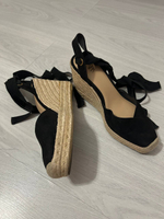 Босоножки (Эспадрильи) на платформе Zara, размер 40