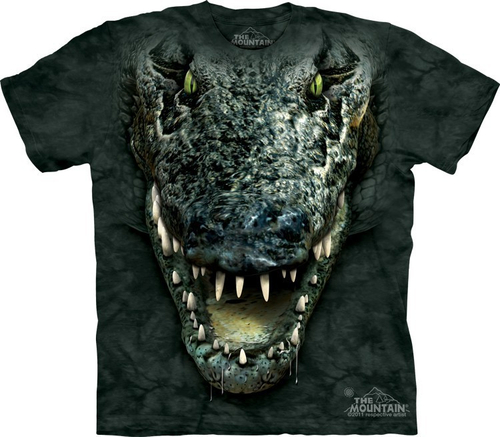 Футболка Mountain с изображением аллигатора - Gator Head