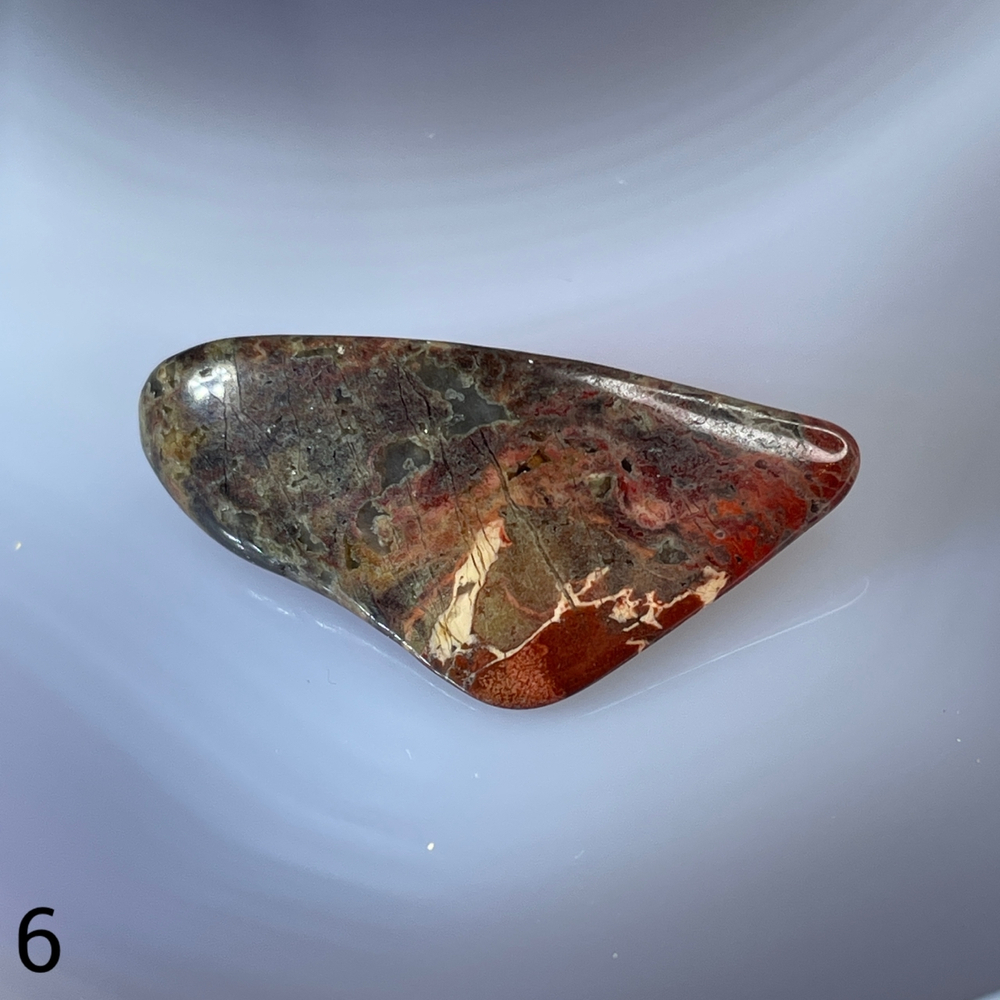 59066 Яшма Брекчиевая Галтовка 26-32мм--45