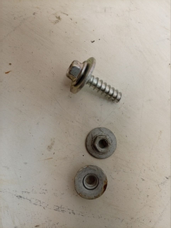 VMUF501B кт19 Крепеж, хомуты для стиральной машины Hotpoint-Ariston VMUF 501 B б/у