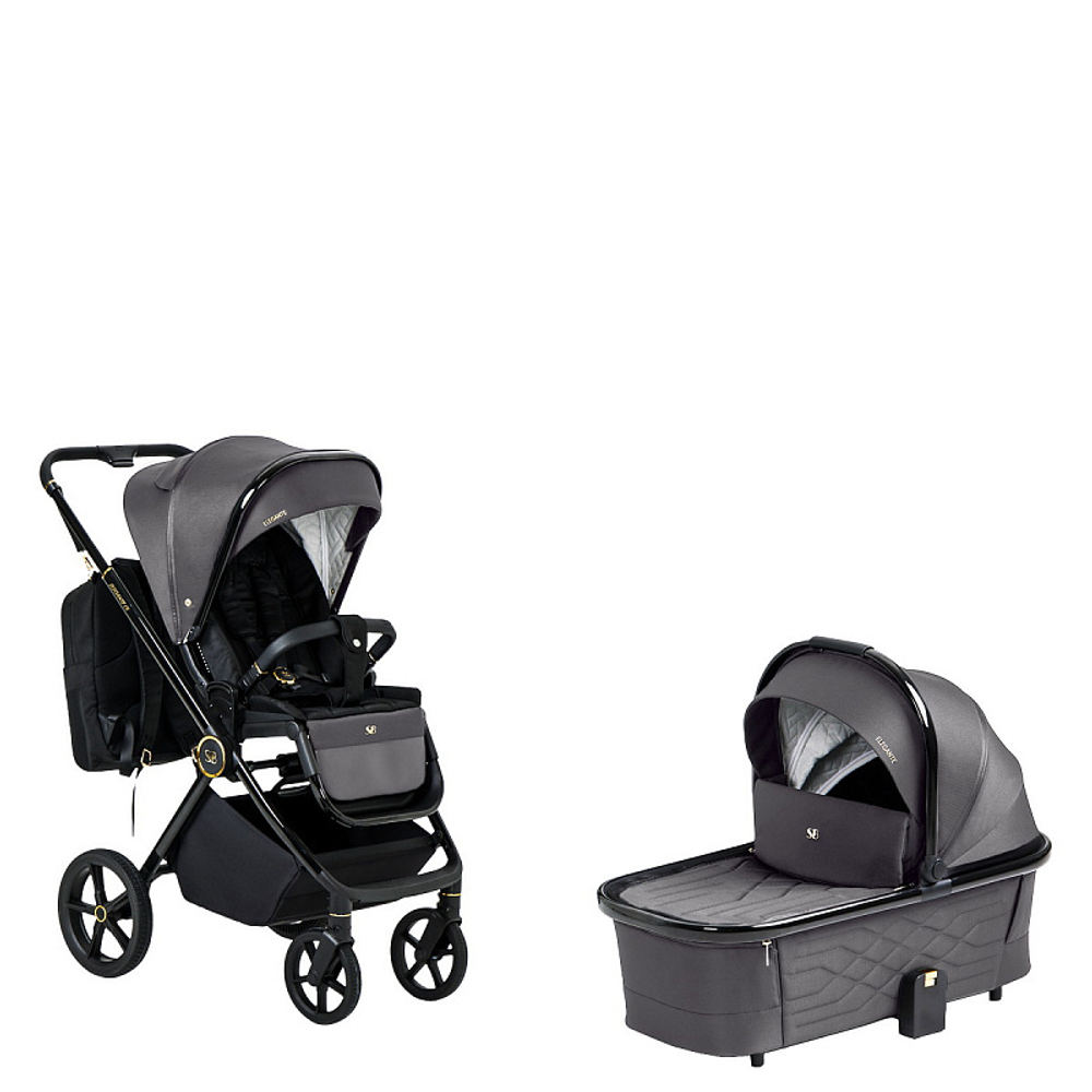 Детская коляска Sweet Baby Elegante 2 в 1 GL Grey