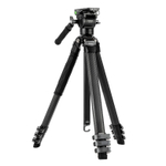 Штатив Fotopro Origin Plus Video с видеоголовой MH-6A Pro, карбоновый