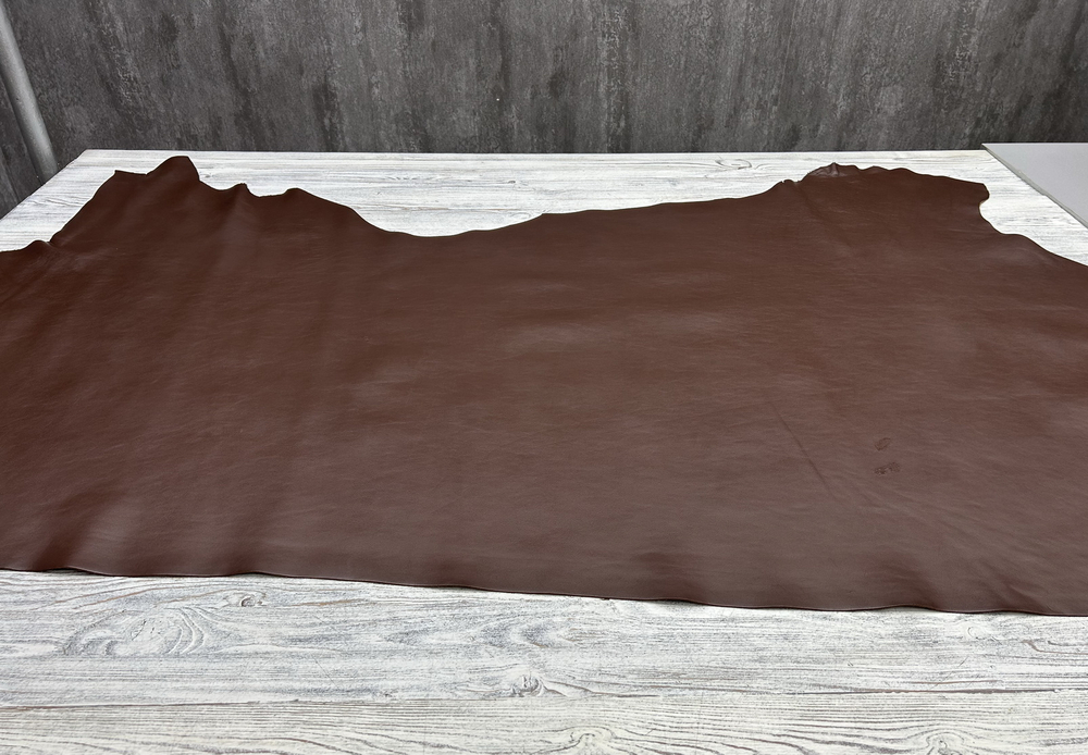 Целая шкура натуральной кожи Инферно цв. Коричневый / Inferno Light Brown