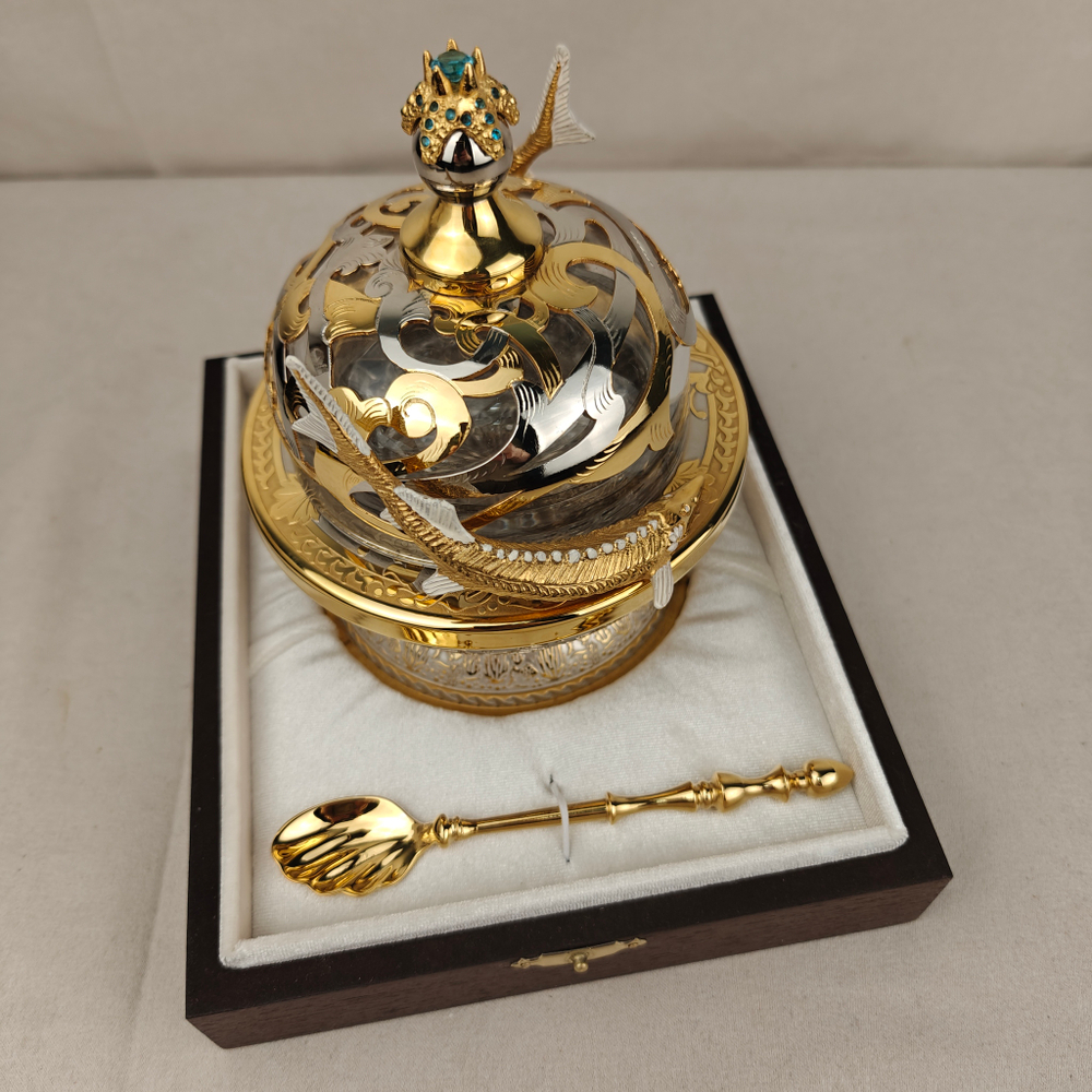 Икорница Морская звезда Златоуст от РТД "Золотой медведь"