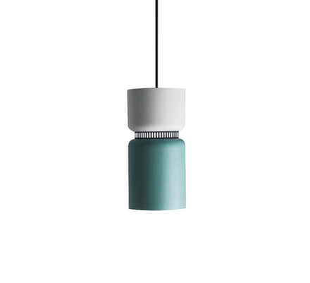 Pendant design lamp  ASPEN S17 by B.Lux D17 (White+Green)