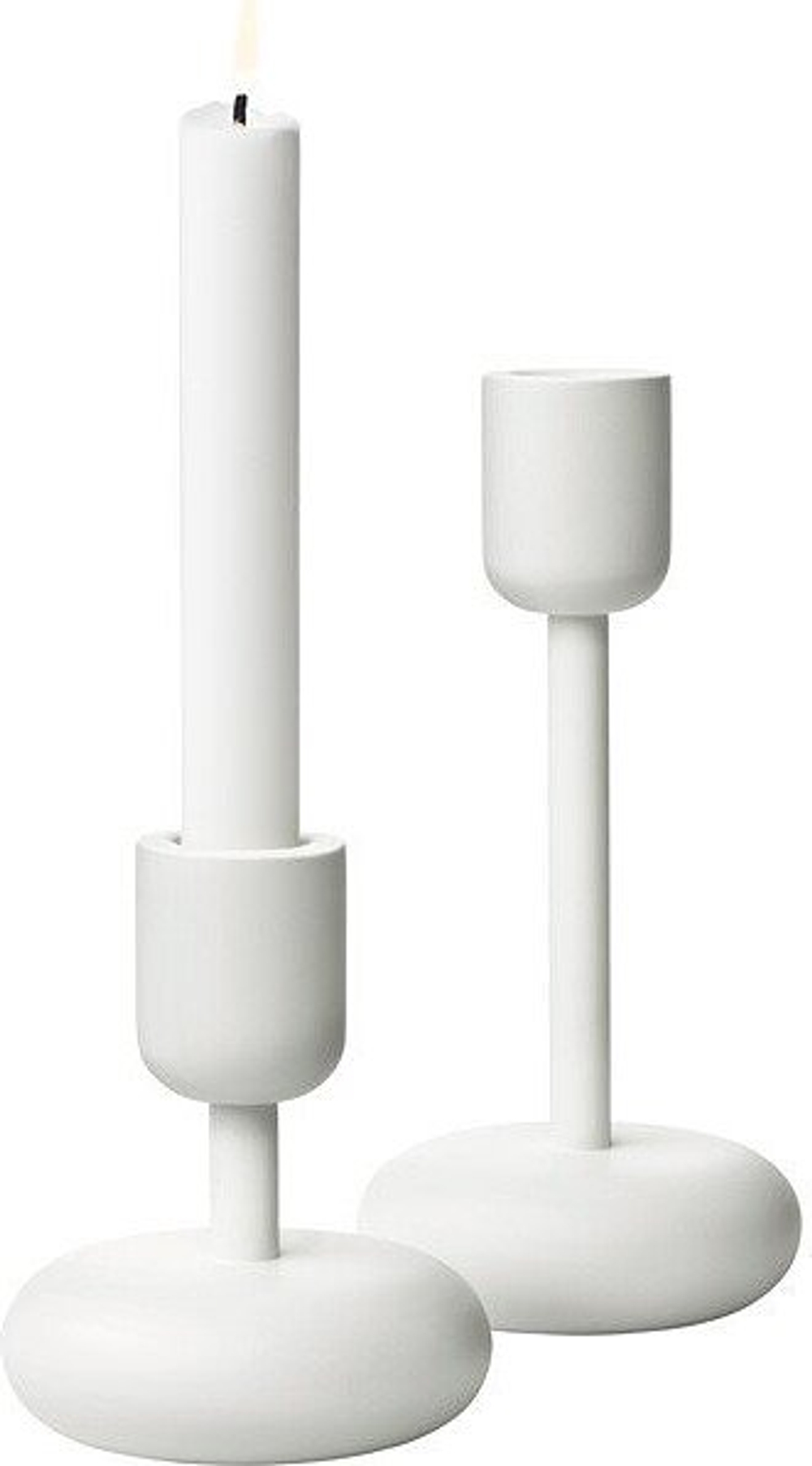 Набор подсвечников Iittala Nappula, 2 предмета, нержавеющая сталь, 10 7 см