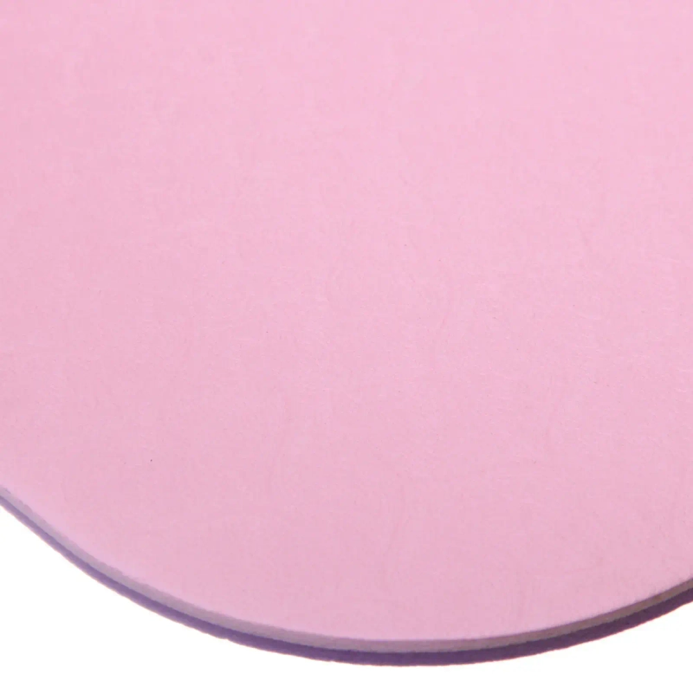 Коврик для йоги 6 мм 183х80 см «Энергия» 2х сторонний TPE, розовый/фиолетовый