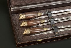 Подарочный набор шампуров в кейсе "Презент 3"