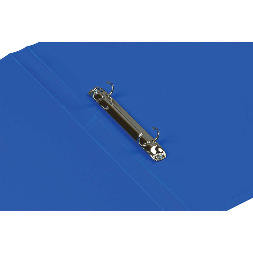 Папка на 2-х кольцах Attache Label 20 мм синяя до 130 листов