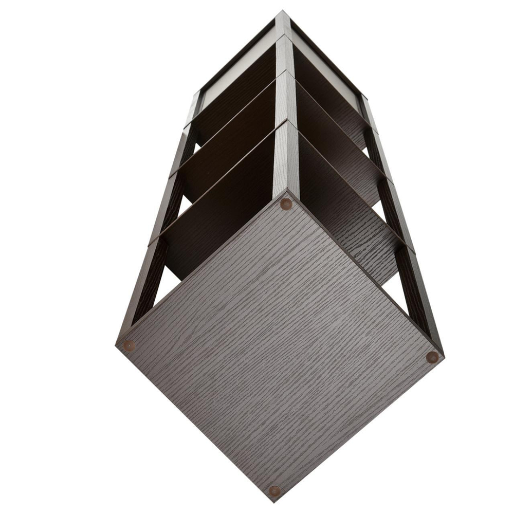 8090/1F COMFI LN25 361 кофейный/белый, дерево/текстиль Торшер Е27 1*60W 220V PRACTIC