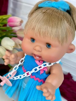 Пупс Nines 26см PEPOTE с закрывающими глазками (N804A1)