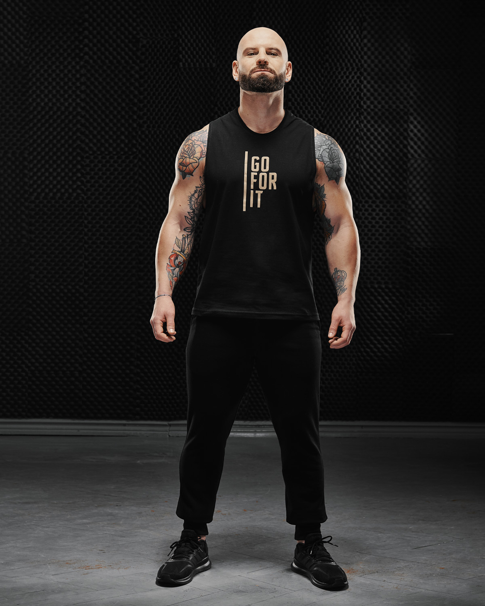 Мужская майка Olimp Sleeveless T-Shirt Gold Series Blask