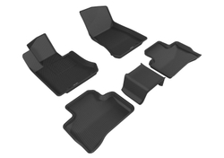 Коврики салона Sotra 3D Lux для Mercedes-Benz X205/X253 GLC-Class 2015- черные. Артикул ST 74-00602