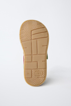 ZARA КРОССОВКИ BAREFOOT REJILLA, МЯТНО-ЗЕЛЕНЫЙ