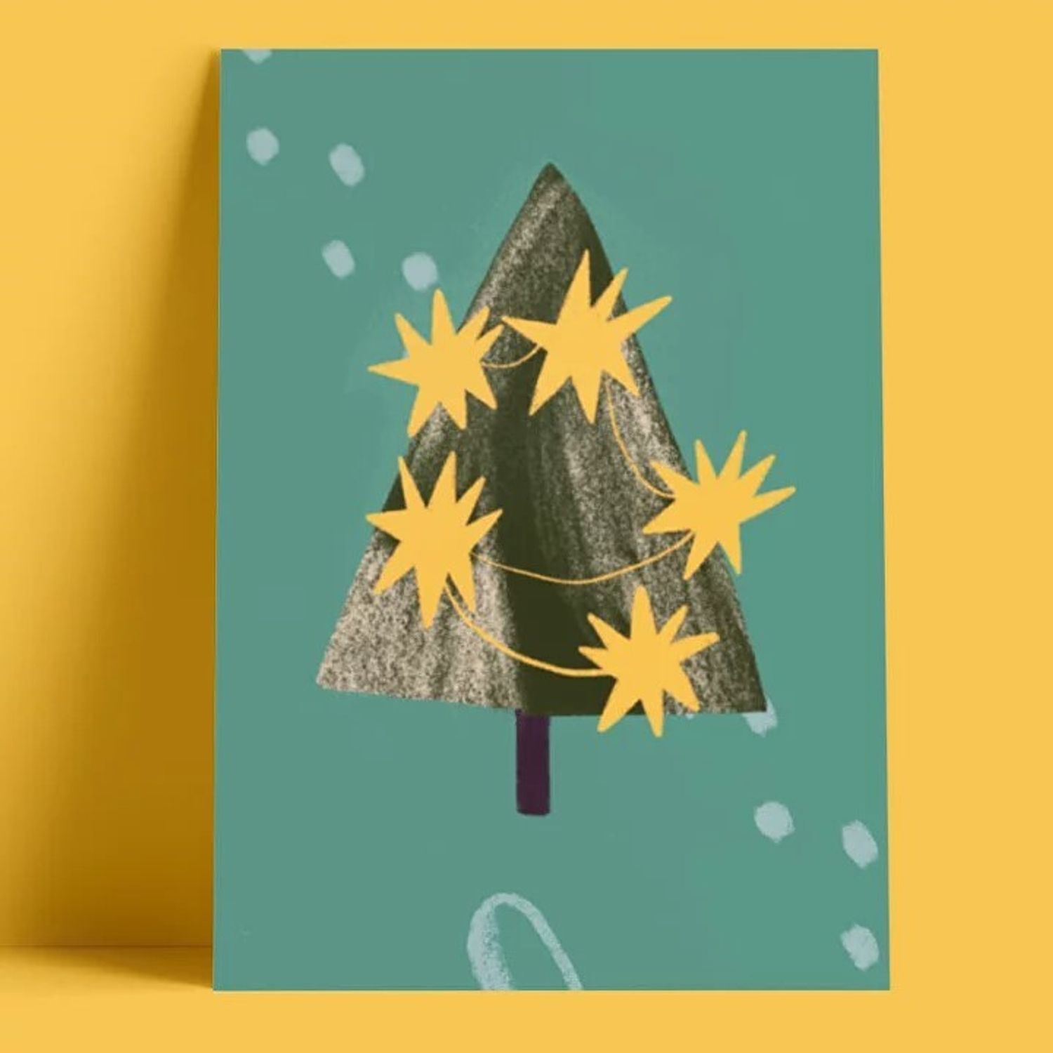 Открытка - Праздничная ёлка