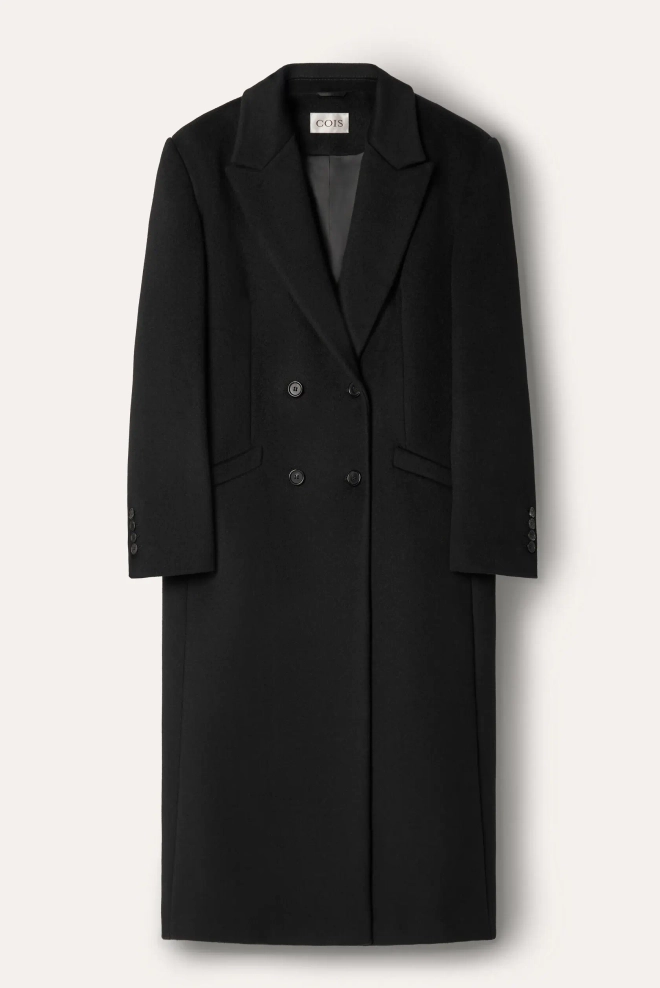 Двубортное пальто CAROLYNE ИЗ ШЕРСТИ