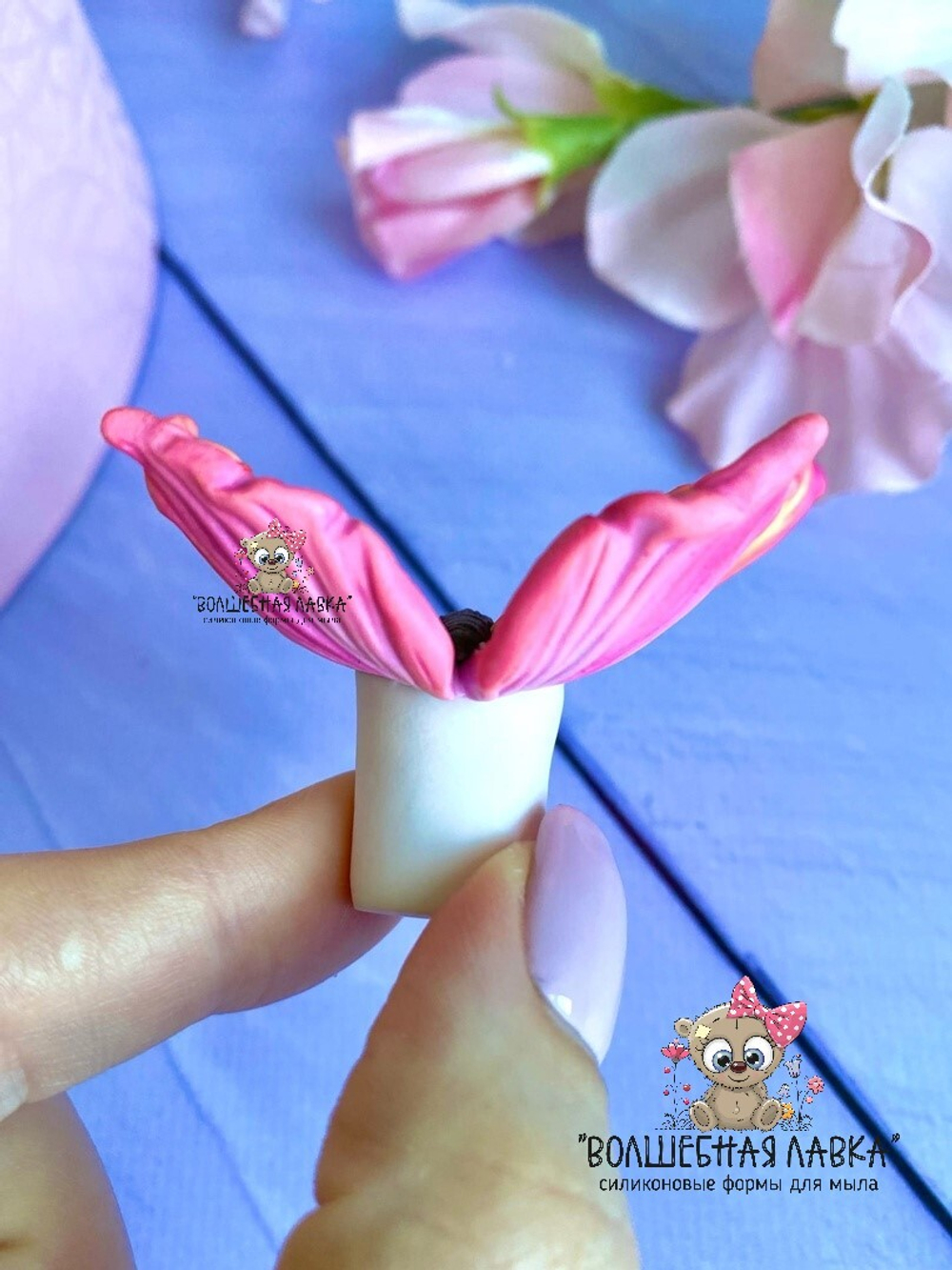 Силиконовая форма Бабочка большая