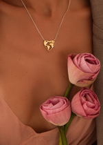 Колье «Континенты» с позолотой