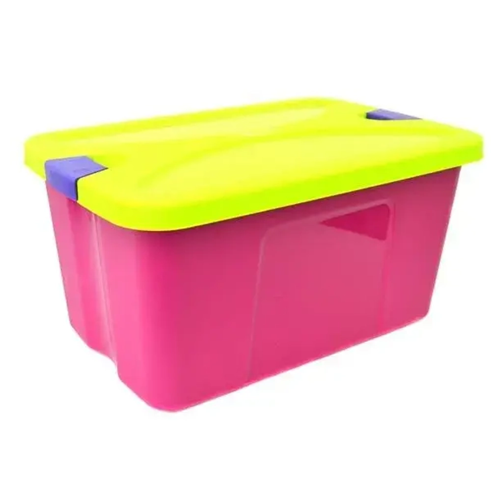 Ящик для игрушек СЕКРЕТ Малиновый 0,295,39х0,59м (комплект 6 шт)