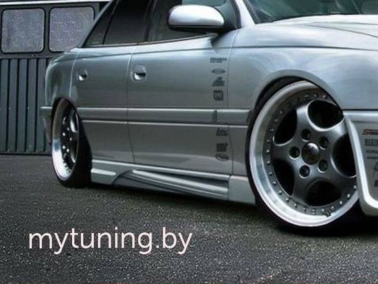 Накладки на пороги INFERNO Opel Omega