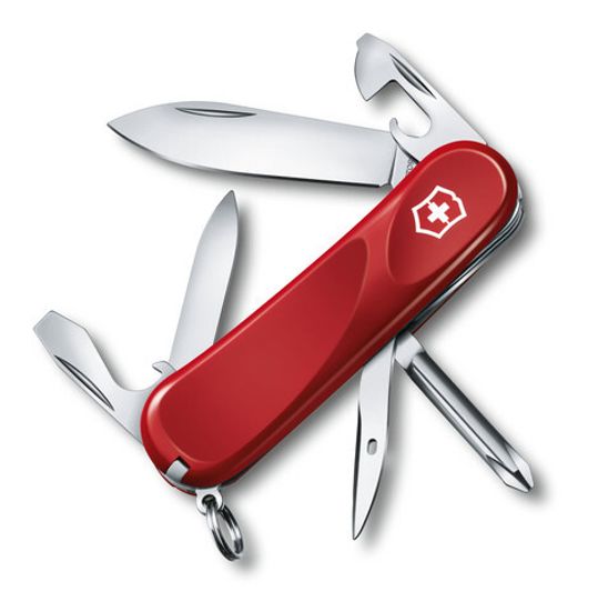 Нож Victorinox Мод. EvoGrip 11 Red (85 мм) - 13 функций