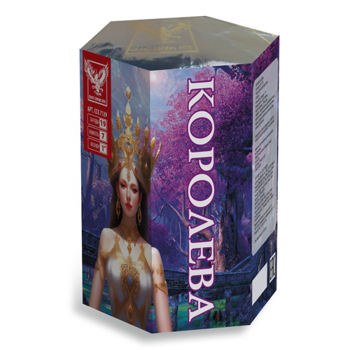 Королева  1" х 19 залпов,  1/12, шт