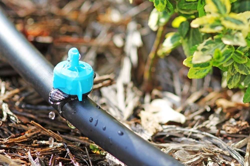 Капельница прикорневая с лабиринтом, 2 л/час, некомпенсированная (голубой)