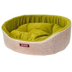 XODY Лежак Премиум (флок) OLIVE