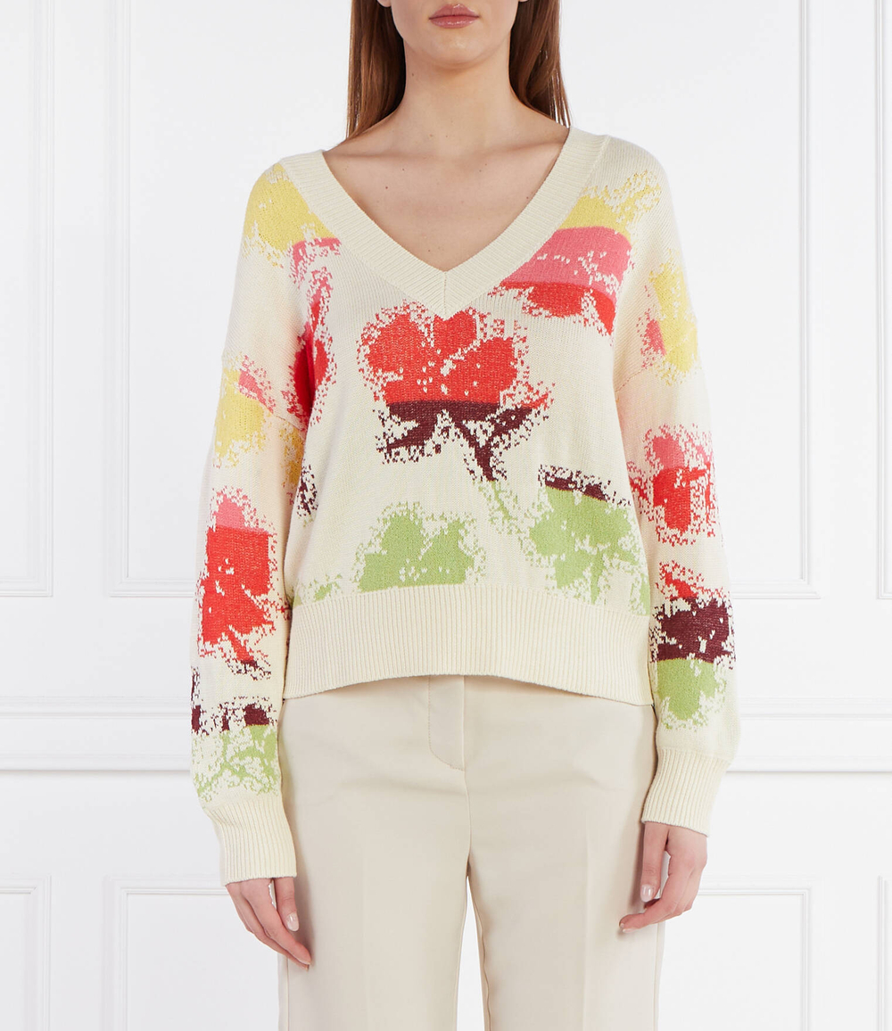 Свитер Desigual - бежевый(24SWJF37)