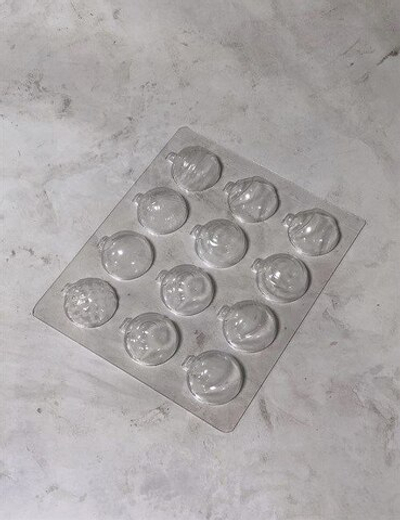 Форма для шоколада "Новогодние шары Маленькие"