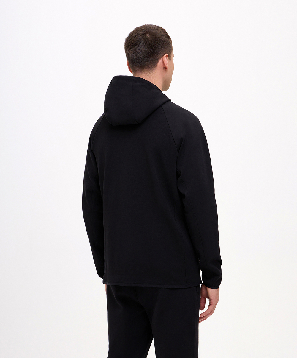 Худи на молнии ESSENTIAL Athlete Hooded FZ Jacket, черный