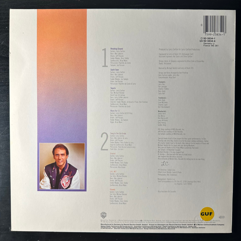 Larry Carlton ‎– Friends (Германия 1983г.)