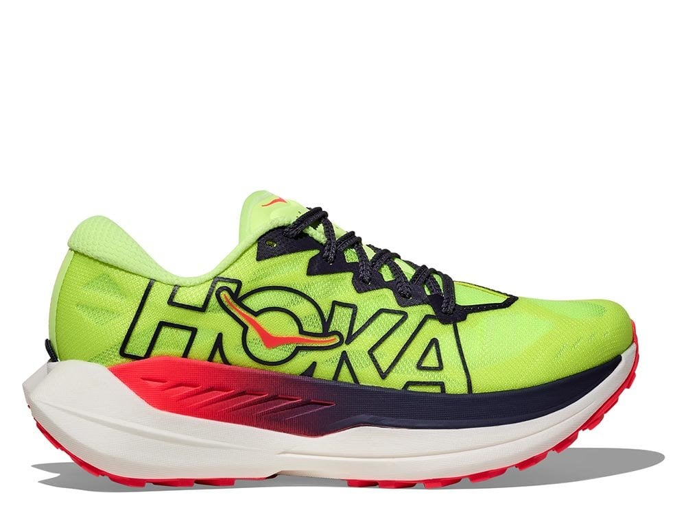 Мужские беговые кроссовки Hoka Rocket X Trail M лимонно-красные