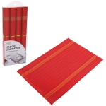 Набор салфеток на стол 30*45см 4шт «Гармония» красный