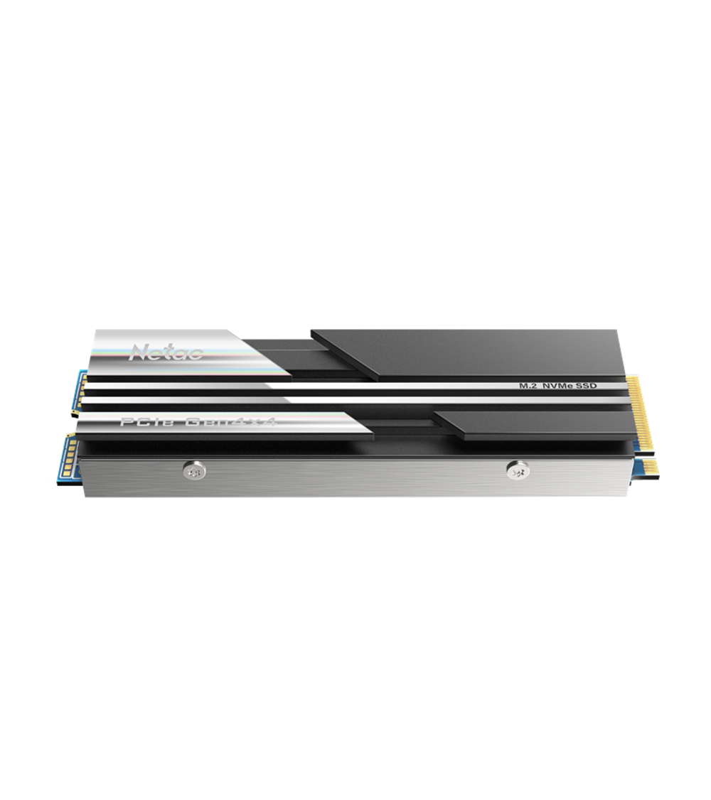 Ssd накопитель Netac SSD NV5000 2TB PCIe 4 x4 M.2 2280 NVMe 3D NAND, R/W up to 5000/4400MB/s, IOPS(R4K) 600K/700K, TBW 1400TB, with heat sink, 5y wty
